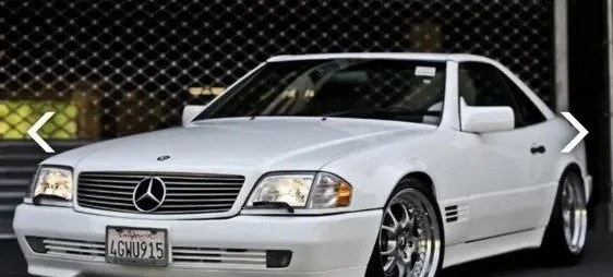 Mercedes-Benz SL cena 74900 przebieg: 168131, rok produkcji 1994 z Grudziądz małe 121